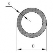 Труба бесшовная 8х1,5